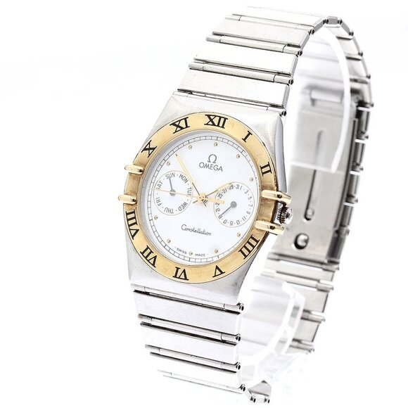 OMEGA Constellation 1420.20 Day date white Dial Quartz Men's Watch_896973 - Picture 1 of 7